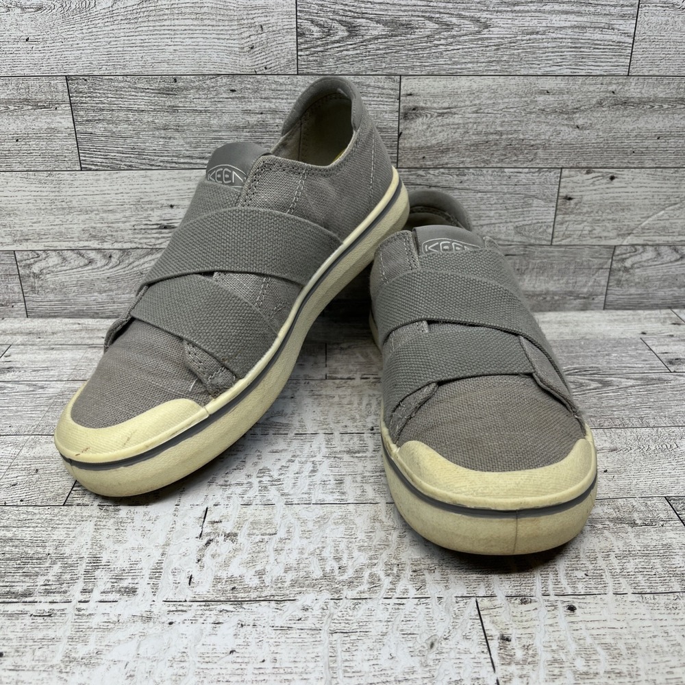 Keen Elsa IV Gore Gray Slip On Shoes Women Size 7